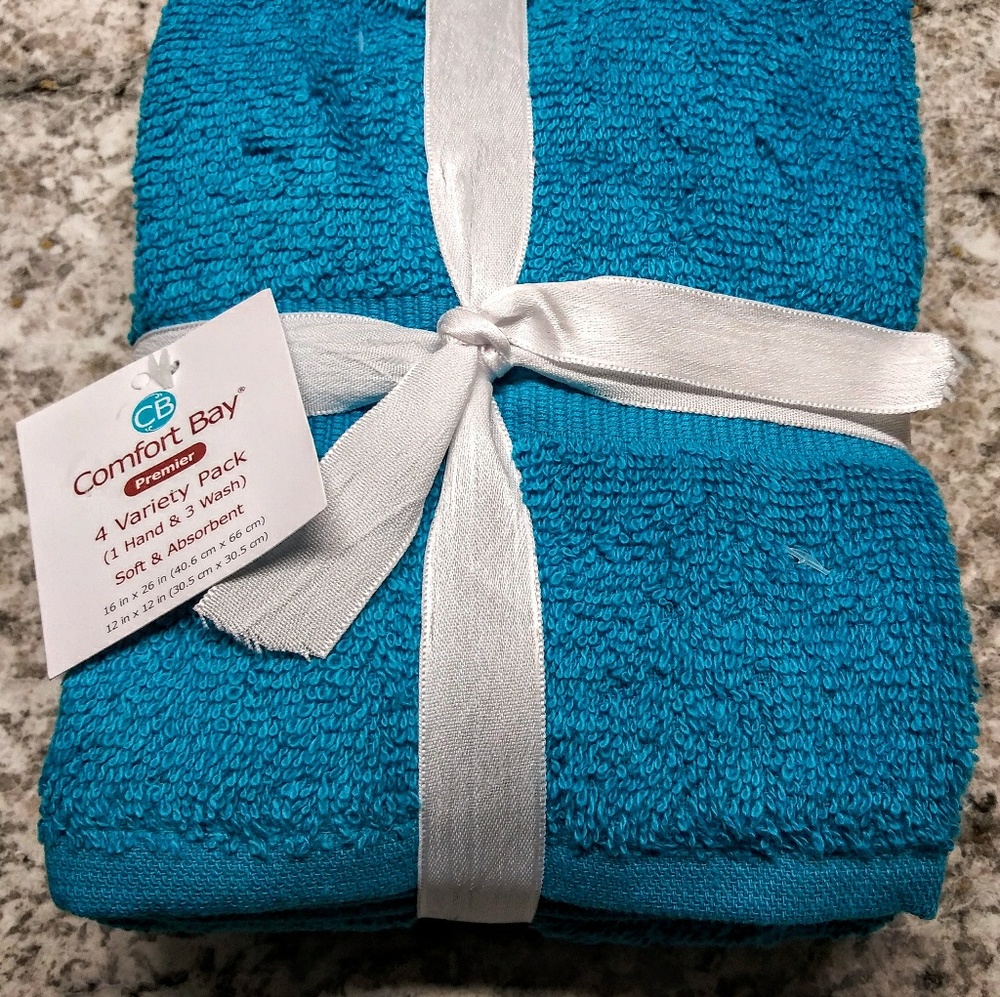 Comfort Bay Premier 4 pack of Towels